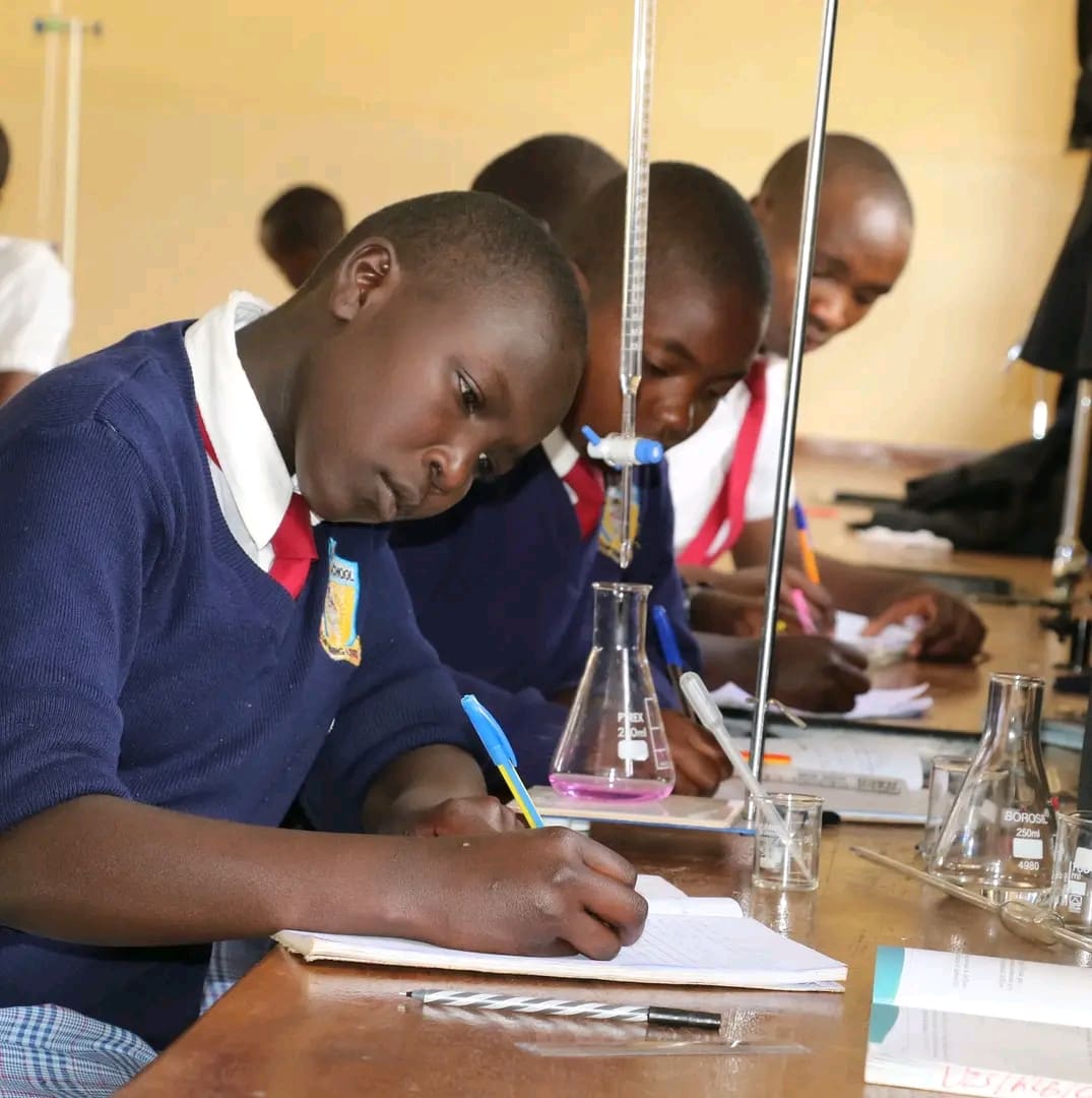 Students in classroom